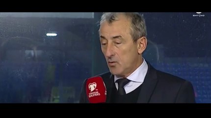 BiH - Belgija 3:4 / Izjava selektora Baždarevića