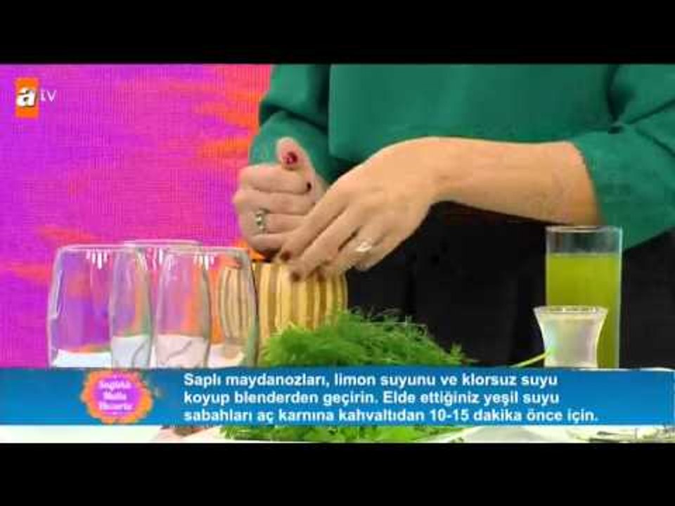 Yağ yakıcı limon kürü - Sağlıklı Mutlu Huzurlu 25. Bölüm - atv