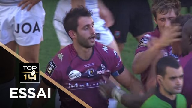 TOP 14 - Essai Jean-Baptiste DUBIE 1 (UBB) - Bordeaux-Bègles - Toulon - J7 - Saison 2017/2018