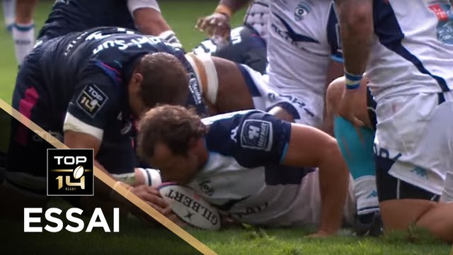 TOP 14 - Essai Bismarck DU PLESSIS (MHR) - Paris - Montpellier - J7 - Saison 2017/2018