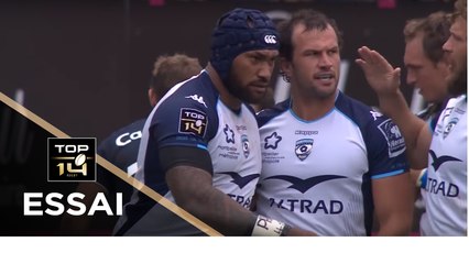 TOP 14 - Essai Nemani NADOLO (MHR) - Paris - Montpellier - J7 - Saison 2017/2018