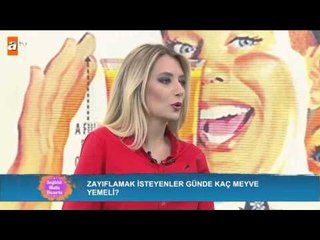 "Zayıflamak isteyenler günde kaç meyve yemeli?" - Sağlıklı Mutlu Huzurlu 39. Bölüm - atv