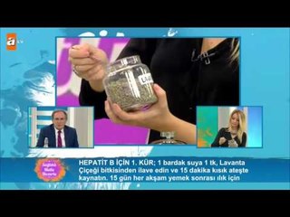 Prof. Dr. İbrahim Saraçoğlu'ndan Hepatit B için özel kür - atv