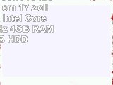Apple MacBook Pro MC226DA 432 cm 17 Zoll Notebook Intel Core 2 Duo  28GHz 4GB RAM