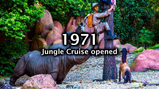 Walt Disney World - Magic Kingdom History 1971 - 2016