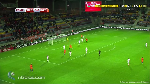 Davy Propper Goal vs Belarus (0-1)