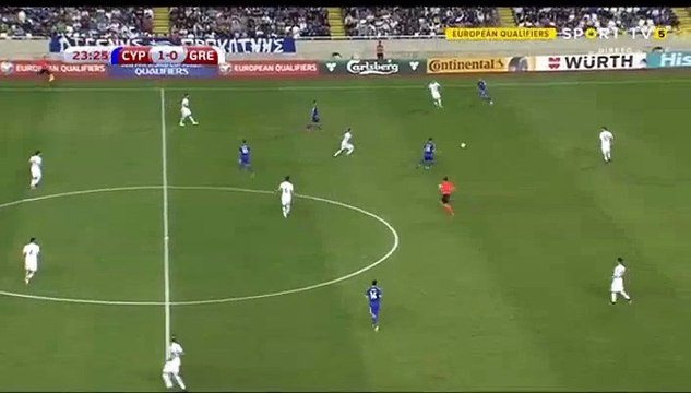 Mitroglou Goal HD - Cyprus	1-1	Greece 07.10.2017