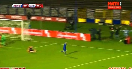 Edin Visca Goal HD - Bosnia & Herzegovina	2-1	Belgium 07.10.2017