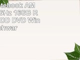 Lenovo B5045 396 cm 156 Zoll Notebook AMD A66310 2GHz 16GB RAM 500GB HDD DVD Win 81