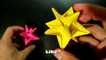 Origami: Omega Star / Estrela Ômega ( Philip Shen ) - Instruções em Português PT BR