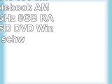 Lenovo B5045 396 cm 156 Zoll Notebook AMD A66310 2GHz 8GB RAM 480 GB SSD DVD Win 7