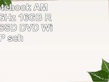 Lenovo B5045 396 cm 156 Zoll Notebook AMD A66310 2GHz 16GB RAM 128 GB SSD DVD Win 7