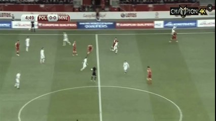 Krzysztof Maczynski Goal - Poland vs Montenegro 1-0 08.10.2017