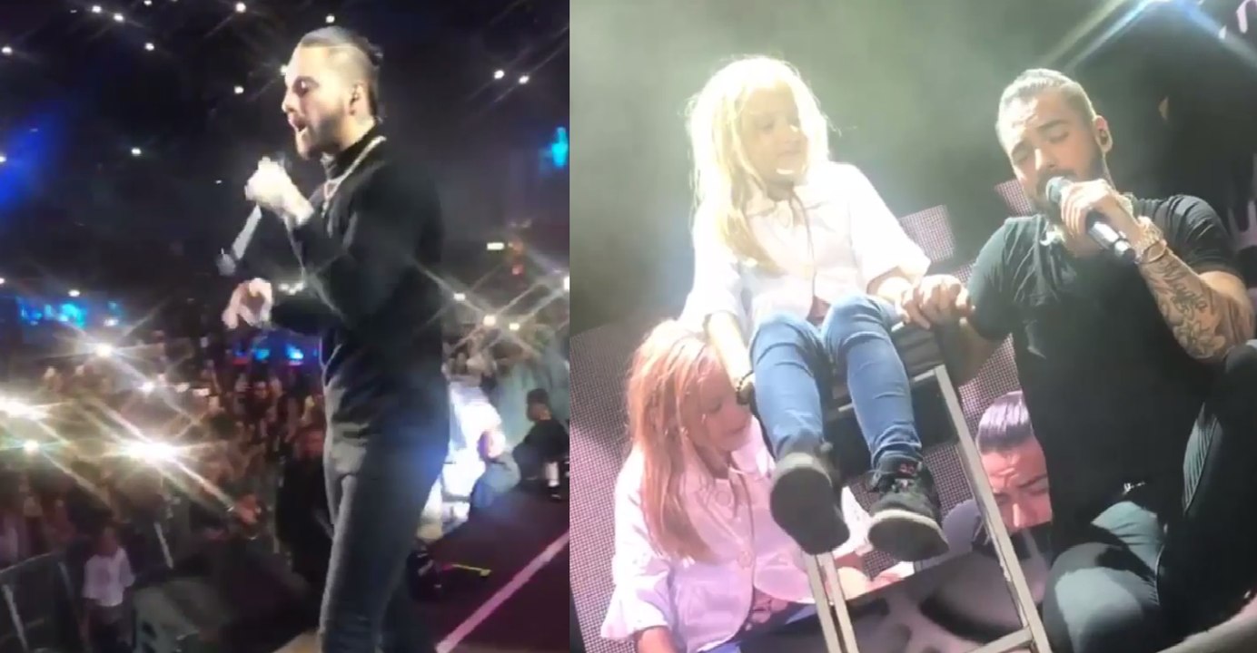 GRAN CONCIERTO DE ¨MALUMA¨ EN MILAN ITALIA 2017