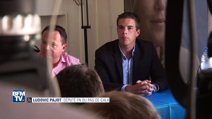 "J'ai été agressé verbalement puis physiquement par un groupe d'individus", témoigne le député FN Ludovic Pajot