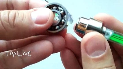 How to make a Fidget Spinner LED Amazing DIY