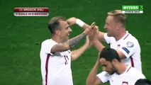 Kamil Grosicki Goal HD - Poland 2-0 Montenegro 08.10.2017