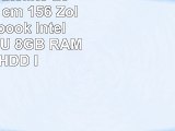 Toshiba Satellite L50C20M 396 cm 156 Zoll HD Notebook Intel Core i35005U 8GB RAM 1TB