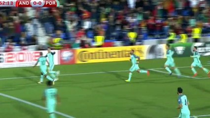 Cristiano Ronaldo Goal HD - Andorra 0 - 1 Portugal - 07.10.2017 (Full Replay)