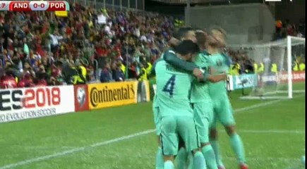 Cristiano Ronaldo Goal HD - Andorra 0 - 1 Portugal - 07.10.2017 (Full Replay)