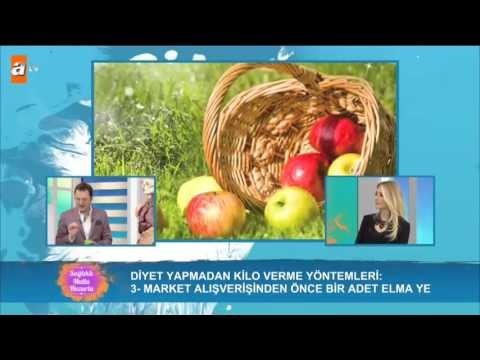 Kilo vermek için markete gitmeden bir tane elma yiyin - Sağlıklı Mutlu Huzurlu 64. Bölüm - atv