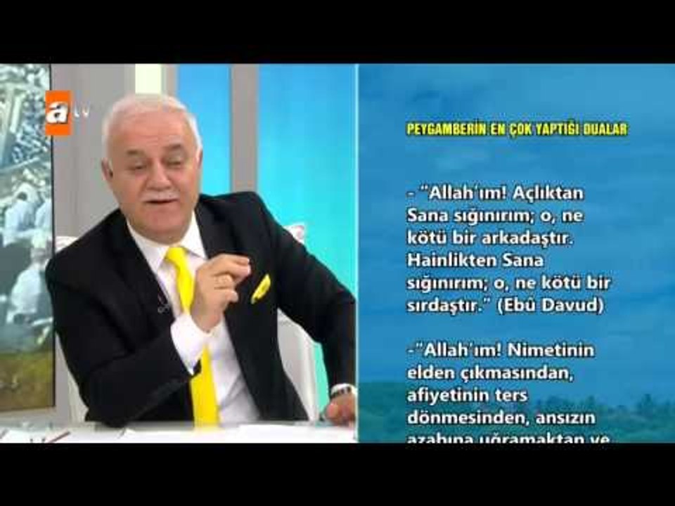 Peygamberin en çok yaptığı dualar - Nihat Hatip...