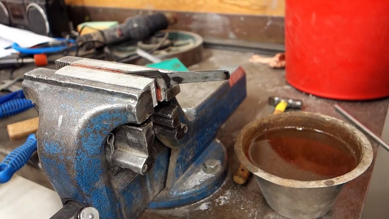 Knife Making with Wood and Brass Handle