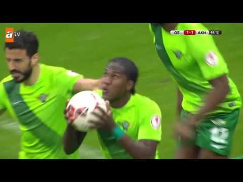 Galatasaray 1-1 Akhisar Belediyespor/ Gol: Rodallega DK:47 - atv