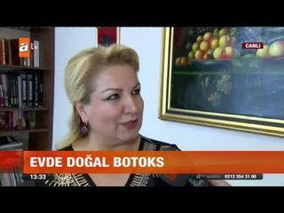 Evde doğal botoks - atv Gün Ortası Bülteni
