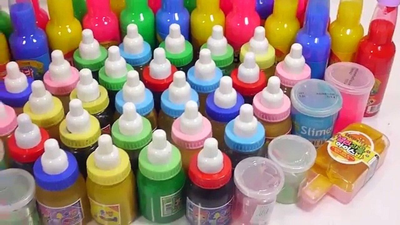 DIY Colors Fanta Jelly Gummy Pudding Learn Colors Slime Combine Icecream