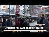 Atatürk Bulvarı trafiğe açıldı - atv Kahvaltı Haberleri