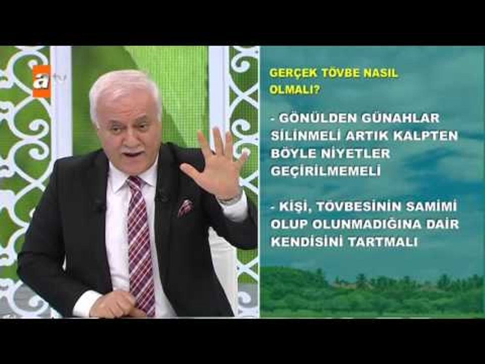 Gerçek tövbe nasıl olmalı? - Nihat Hatipoğlu ile Kuran ve Sünnet 92. Bölüm - atv