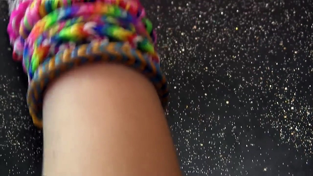 Браслет из резинок ДНК или рыбий хвост в оплётке. Урок №5.