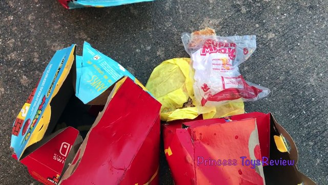 Careless Princess T Crushes McDonalds Toy Under Car McDonalds Drive Thru Toy Happy Meal ToysReview