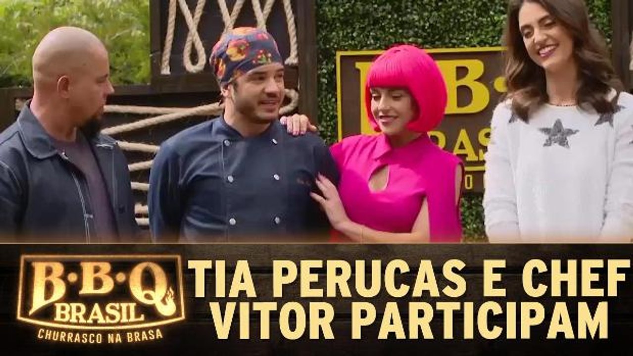 Tia Perucas e Chef Vitor participam do programa