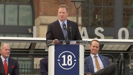 Roger Goodell on Peyton Manning: 'He turned Indiana into a state now known for football'