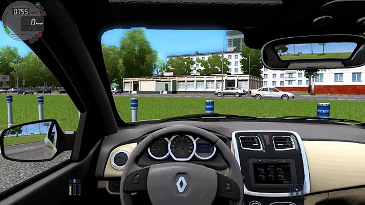 City Car Driving 1.5.4 Renault Symbol | Logan [G27]