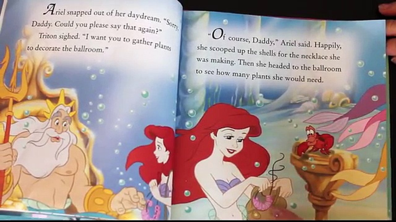 Walt Disney Watch Out Ariel! Read Aloud by Childrens Library Disney Princess StoryTime Book