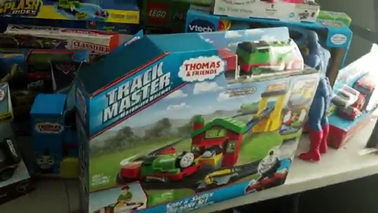 J Funks puts together Thomas and Friends Sky-High Bridge Jump Set