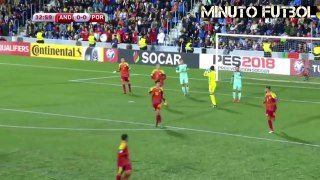 ANDORRA-PORTUGAL 0-2 All Goals & Highlights  07/10/2017 HD