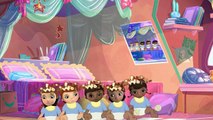 Doc McStuffins Five Little Babies Jumping on the Bed and PJ Masks 5 Little Monkeys Compilation