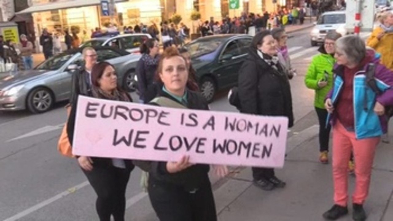 Cientos de lesbianas se manifiestan en Viena a favor de más visibilidad