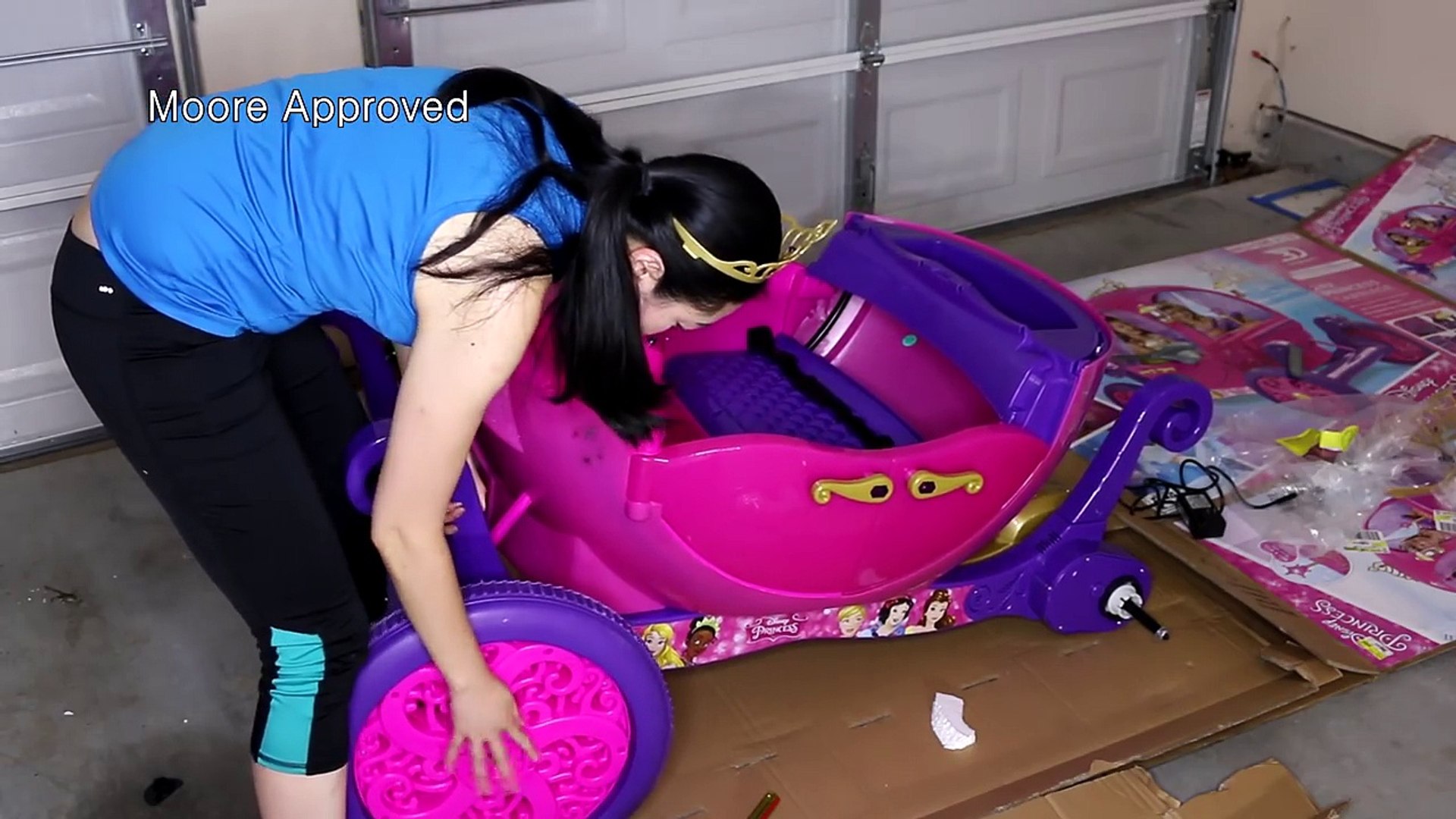 12 volt princess carriage