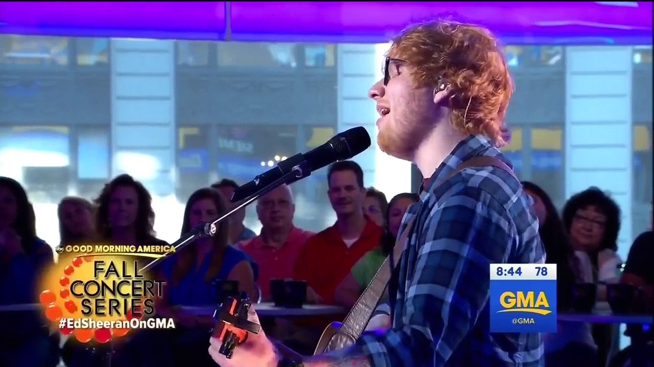 [HD] Ed Sheeran - Perfect (Live At GMA 9-25-2017)