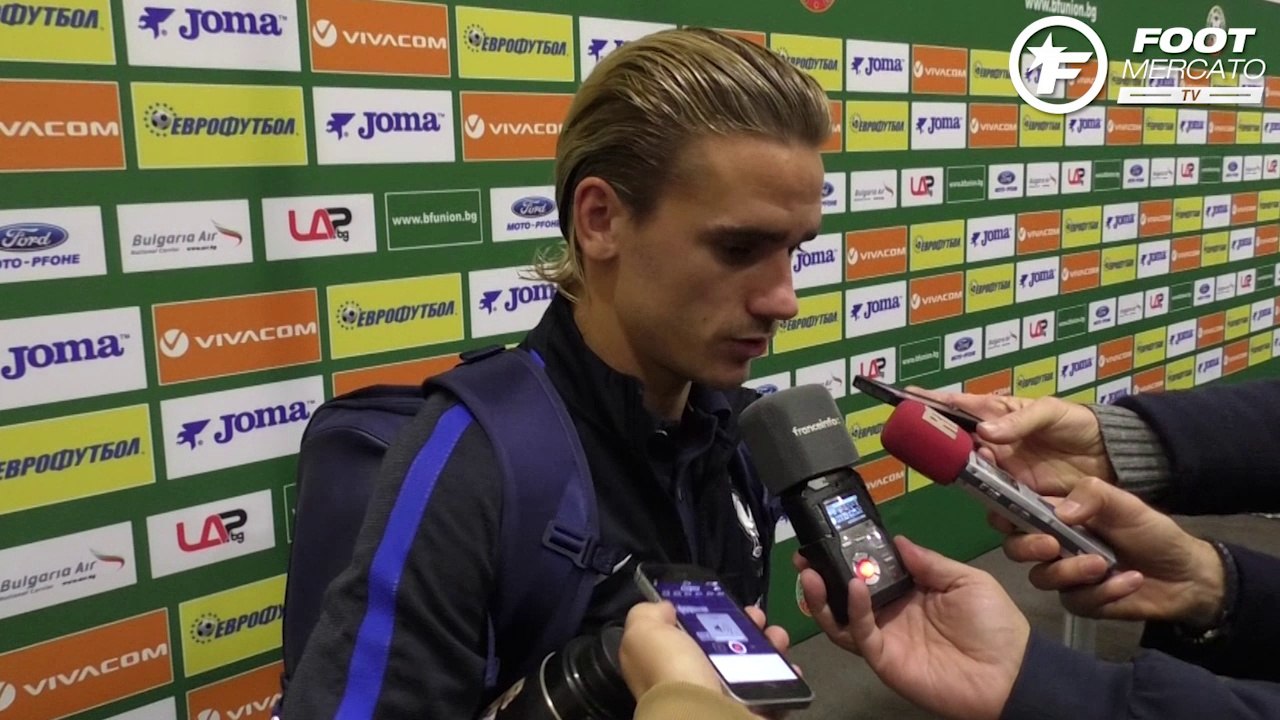 La réaction d'Antoine Griezmann