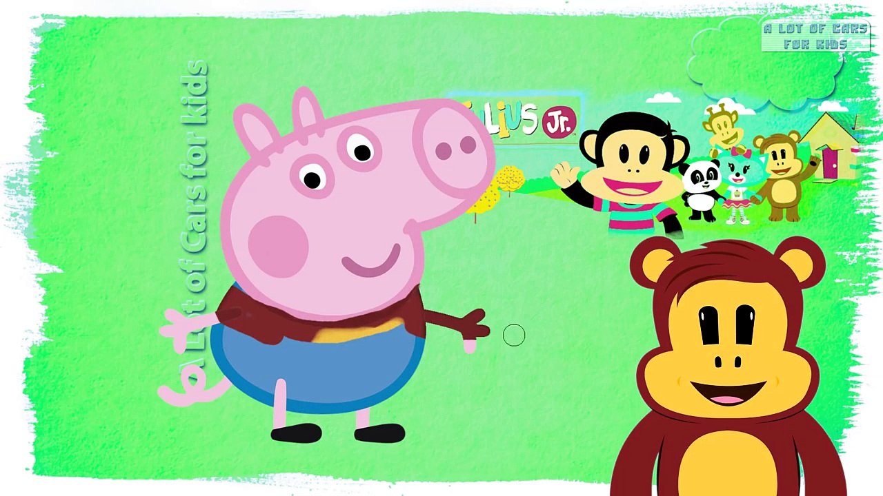 Breadwinners Peppa Pig Coloring Pages & English rhymes for kids