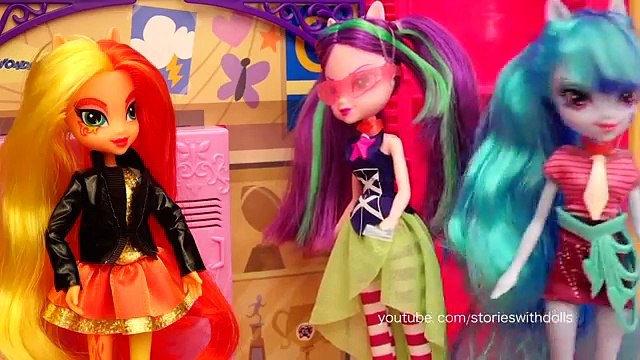 Equestria Girls Toys & Dolls - Sunset Shimmer Wants to Get Back With Flash Sentry, He Turns Her Down
