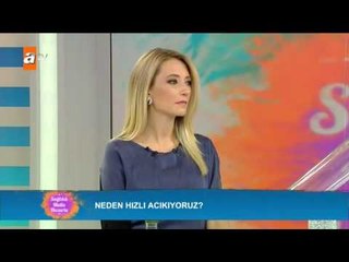Neden hızlı acıkıyoruz? - Sağlıklı Mutlu Huzurlu 121. Bölüm - atv