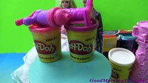 Cuộc Sống Của Barbie & Ken ( Tập 1) Làm Bánh Kem Cưới Play-Doh 3 Tầng (Chị Bí Đỏ)