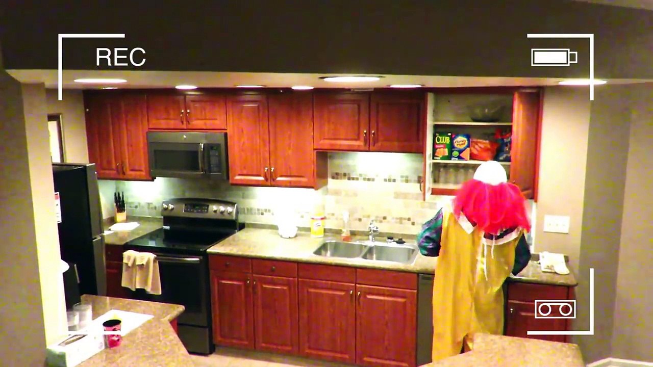 Scary Stalker Fan Trying To Scare us at Our House - Funny Santa Pranks